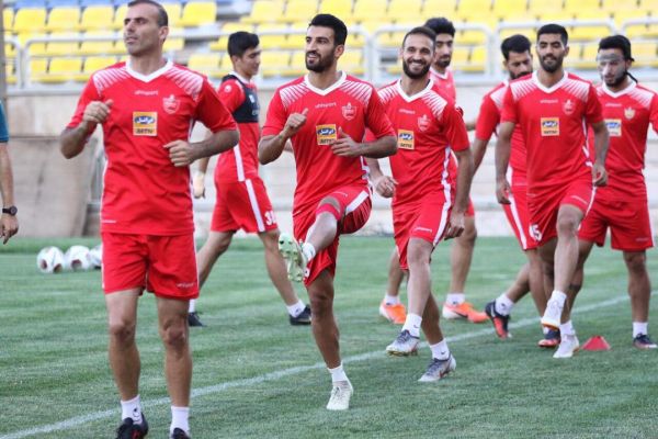  تمرین یکشنبه پرسپولیس با حضور هواداران