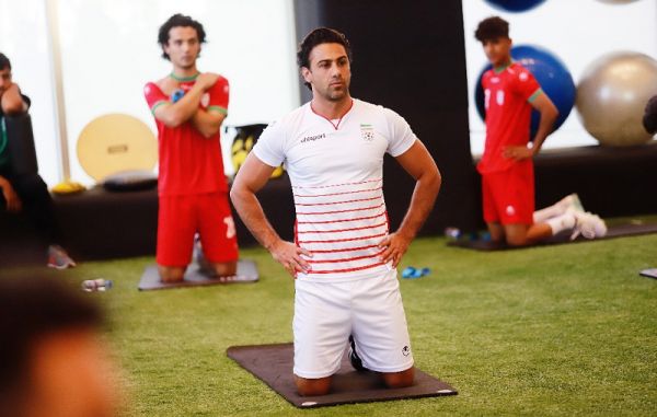  آخرین تمرین تیم امید در پک