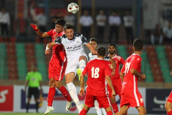  تساوی پرسپولیس و سایپا در نیمه اول