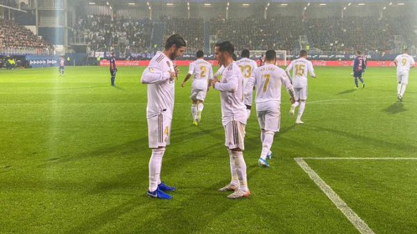  ایبار 0 - 4 رئال مادرید؛ رقص زیر باران