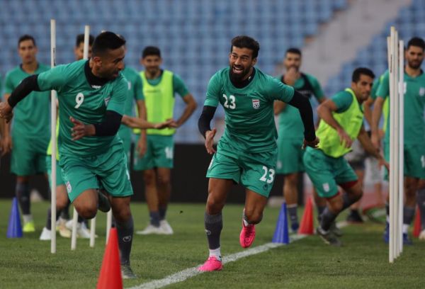 گزارش تصویری تمرین تیمملی ایران، 22 آذر