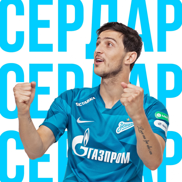  توئیتر رسمی باشگاه زنیت سن پترزبورگ روسیه تولد سردار آزمون را تبریک گفت   سردار متولد 11 دی ماه سال 1373 در شهر گنبد کاووس است