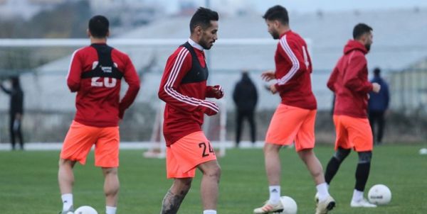 ادامه تمرینات تراکتوریها در آنتالیا