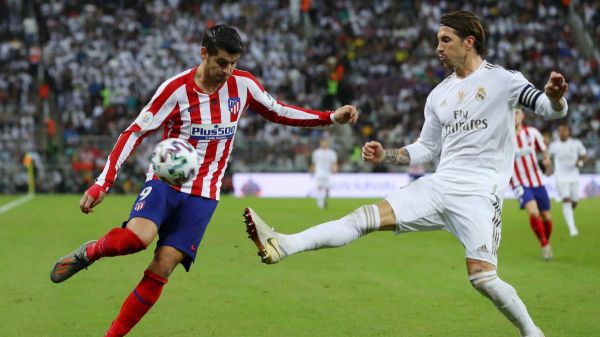 رئال 0 4 - 0 1 اتلتیکو؛ سوپرکاپ اسپانیا برای زیدان و شاگردانش