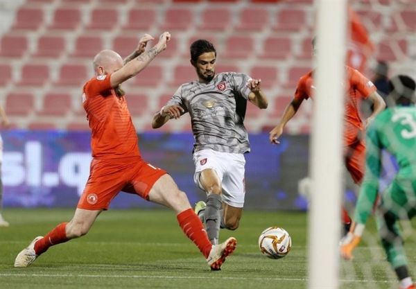  لیگ ستارگان قطر  شکست العربی برابر صدرنشین در غیاب پورعلی‌گنجی