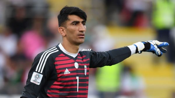  امضای الکترونیکی بیرانوند پای قرارداد با آنتورپ