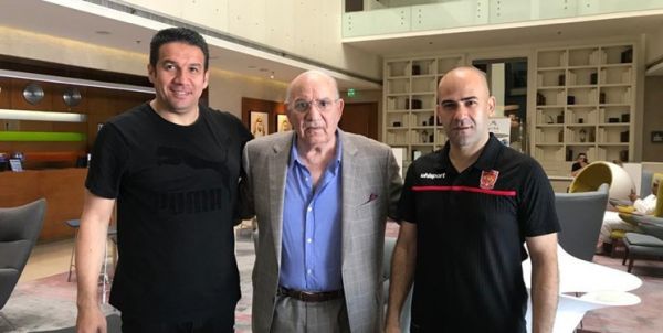  حضور حشمت مهاجرانی در اردوی شهرخودرو