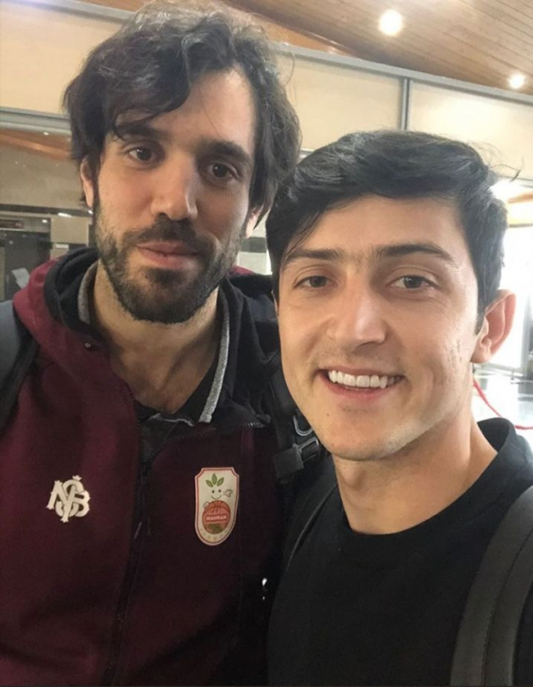  ملاقات سردار آزمون و مهرامی‌ها در فرودگاه