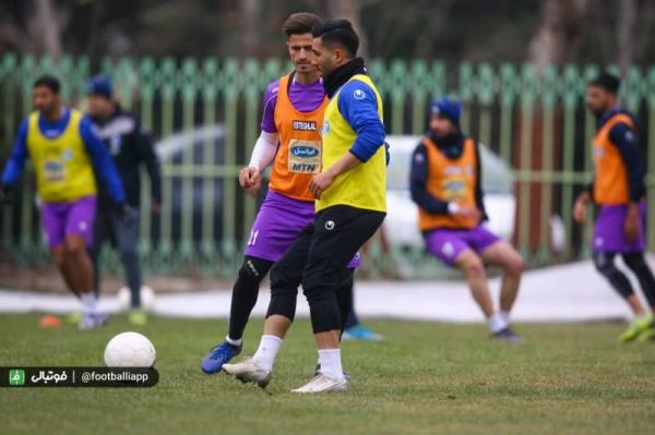  گزارش تمرین استقلال  آخرین توصیه‌های مجیدی و فارسی صحبت کردن دیاباته