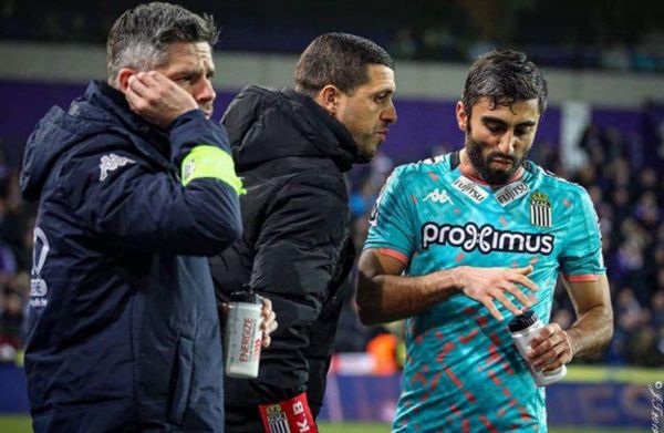 کاوه رضایی مجوز بازی مقابل کلوب بروژ را ندارد