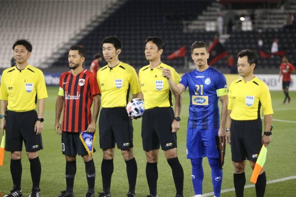  استاد الدوحه  الریان مقابل استقلال فروپاشید