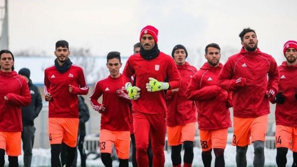  تمرینات تاکتیکی تراکتور برای بازی با ذوب آهن