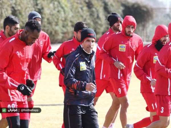 گزارش تصویری تمرین پرسپولیس در آستانه دربی