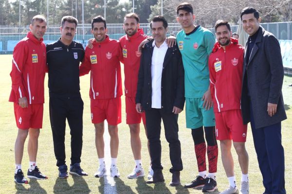  گزارش تصویری  تمرین پرسپولیس و بازی دوستانه با تیم ملی جوانان