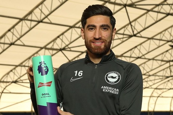  جهانبخش  به دریافت جایزه بهترین گل ماه افتخار می‌کنم