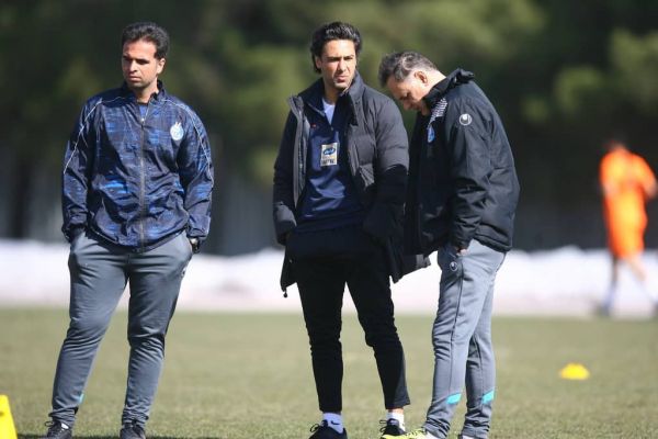 گزارش تمرین استقلال برگزاری تمرین استقلال با 2 غایب