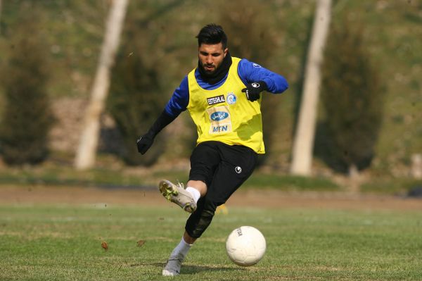  گزارش تمرین استقلال  بازگشت اسماعیلی به برنامه‌های گروهی