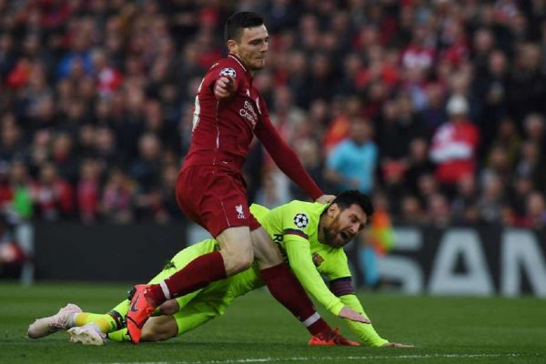  رابرتسون  از رفتارم با لیونل مسی در معجزه آنفیلد پشیمان هستم