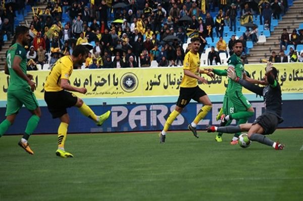 ذوب آهن یک - یک سپاهان دربی اصفهان برنده نداشت