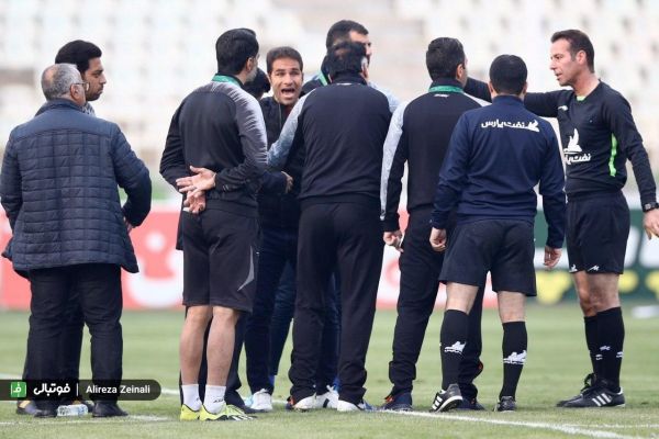 حواشی سایپا - نفت آبادان سکوت در ورزشگاه پاس قوامین