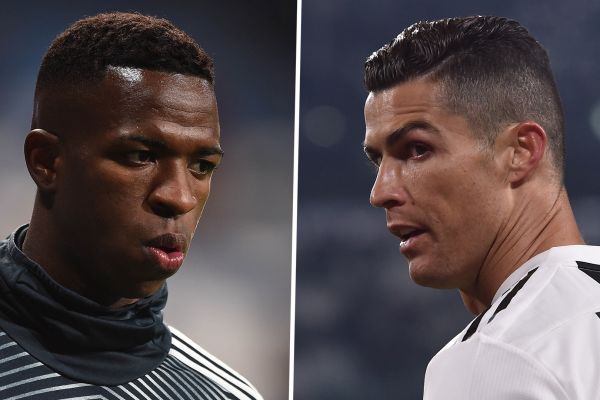  مهاجم سابق رئال مادرید  وینیسیوس مانند رونالدو در 20 سالگی است