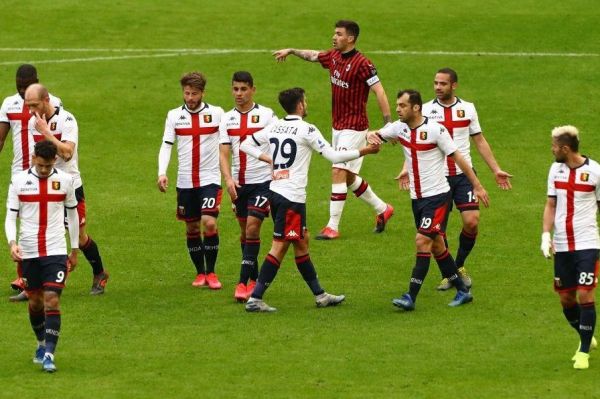 میلان 1-2 جنوا ؛ گل ایبرا هم ناجی روسونری نشد