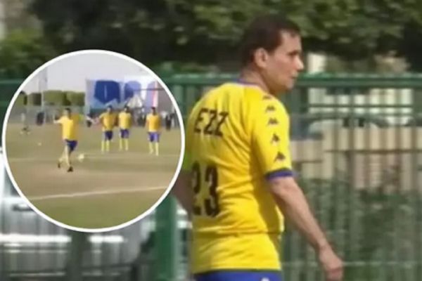  پیرترین بازیکن جهان گلزنی کرد؛ پیرمرد پرحاشیه