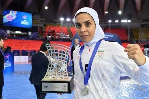 نامزد بهترین بازیکن فوتسال زنان جهان اهداف بزرگی دارم
