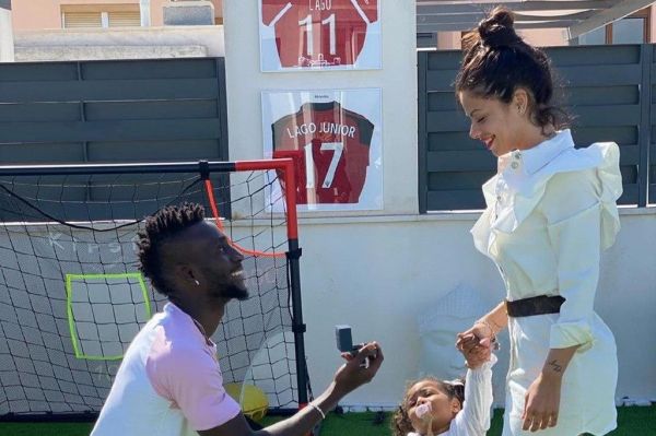  خواستگاری رمانتیک ستاره مایورکا در دوران قرنطینه