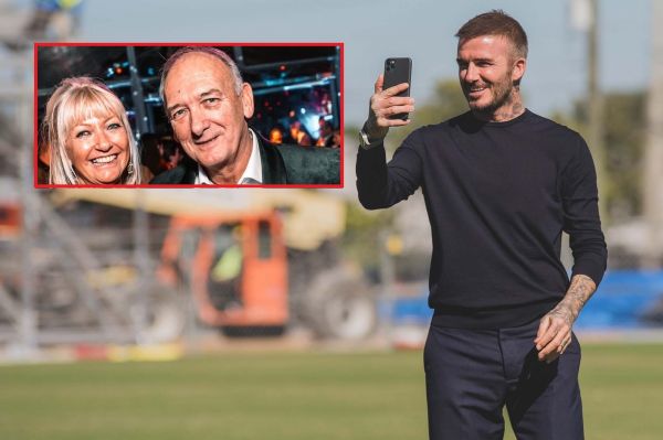 پدر دیوید بکام در سن 71 سالگی لباس دامادی پوشید