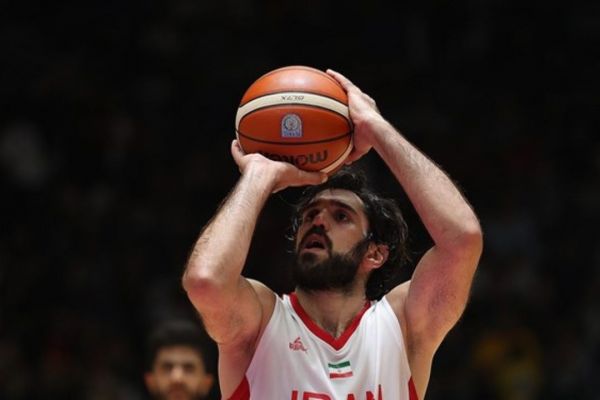 اعصاب خطخطی کاپیتان تیم ملی بسکتبال به روایت تصویر