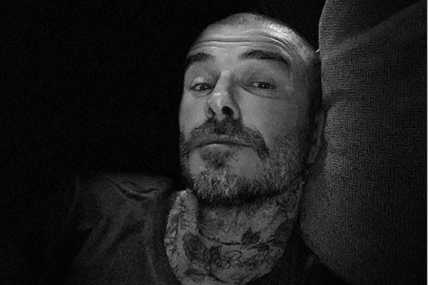  دیوید بکهام و ظاهری جدید در قرنطینه