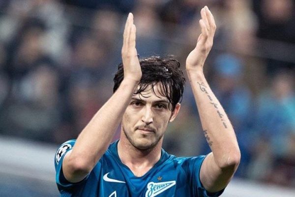 آزمون در تیم منتخب بهترین لژیونرهای تاریخ باشگاه زنیت عکس