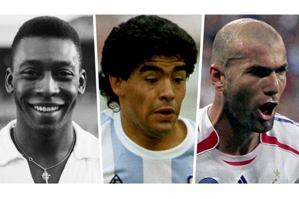 زیدان، مارادونا و پله در سال ۲۰۲۰ چقدر میارزند