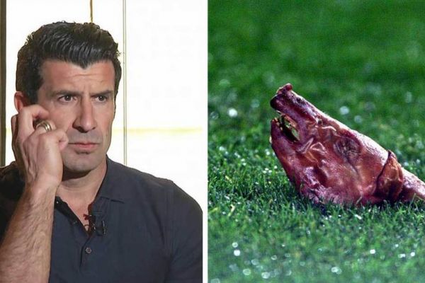 طعنه فیگو به هواداران بارسلونا؛ قراردادم با رئال مادرید را با سر خوک جشن میگیرم