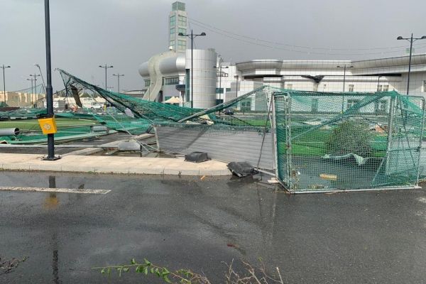  خسارت شدید به ورزشگاه زیبای السد