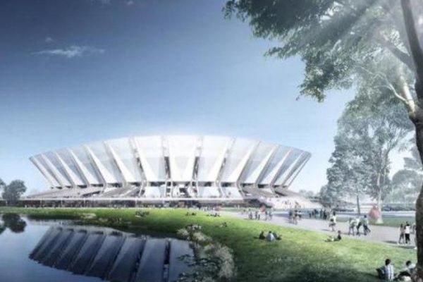  استادیوم جام ملت های آسیا در چین با طرح بادبزن