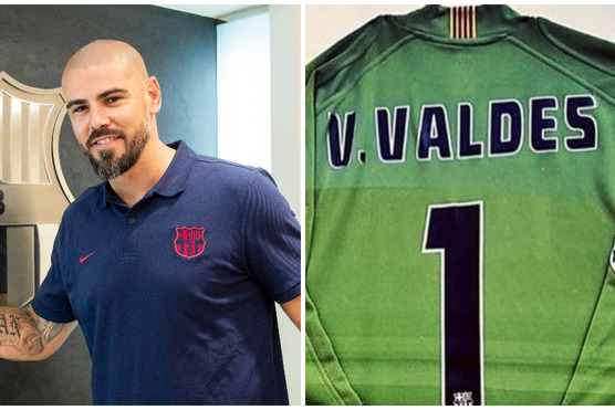 پیراهن قهرمانی در اروپا؛ تنها یادگاری دروازهبان سابق بارسلونا از فوتبال