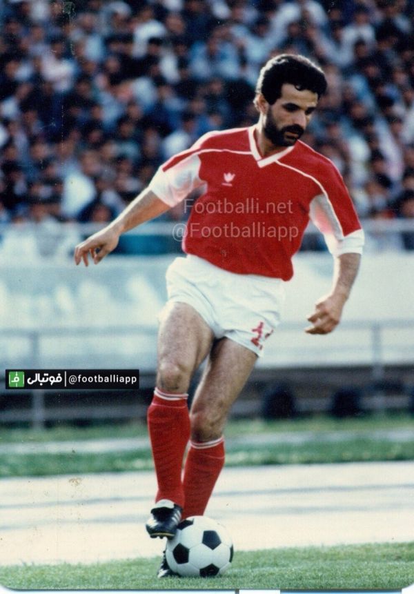  نوستالژی  محمدحسن انصاريفرد با پيراهن پرسپوليس در سال ١٣٦٩