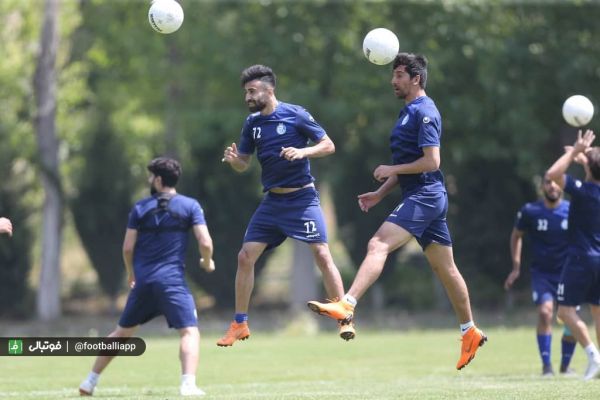  گزارش تصویری  تمرین استقلال، 2 خرداد 99