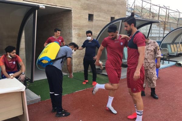 آغاز تمرین پارس جنوبی در جم بازیکنان مشکوک به کرونا قرنطینه شدند