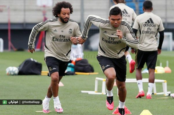  گزارش تصویری  تمرین رئال مادرید، 15 خرداد 99