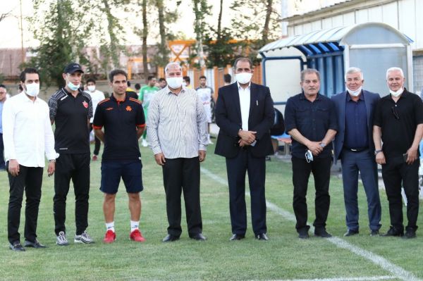  حواشی پرسپولیس – سایپا  خوش و بش رسول پناه با حبیب کاشانی