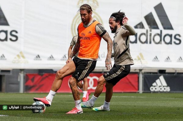  گزارش تصویری  تمرین رئال مادرید، 27 خرداد 99