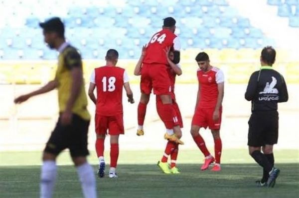  برتری پرسپولیس مقابل خوشه طلایی در دیدار تدارکاتی