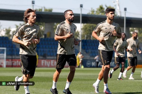  گزارش تصویری  تمرین رئال مادرید، 30 خرداد 99