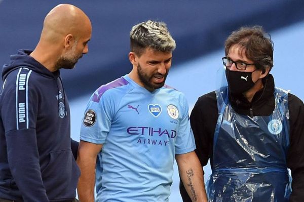  آگوئرو با مصدومیت مقابل برنلی چقدر از میادین دور خواهد بود