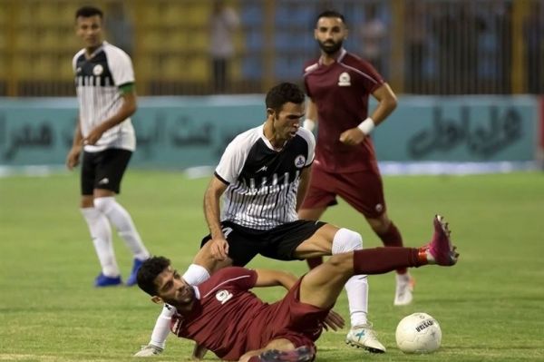 لیگ نوزدهم پیروزی نفت مسجدسلیمان مقابل شاهین در نیمه اول