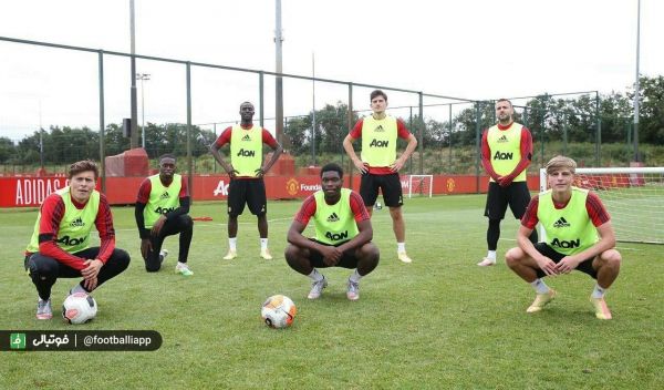  گزارش تصویری  تمرین منچستر یونایتد، 13 خرداد 99
