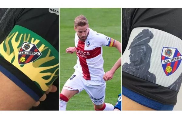  ماجرای جذاب بازوبندهای کاپیتانی تیم هوئسکا؛ احترام، احترام و احترام